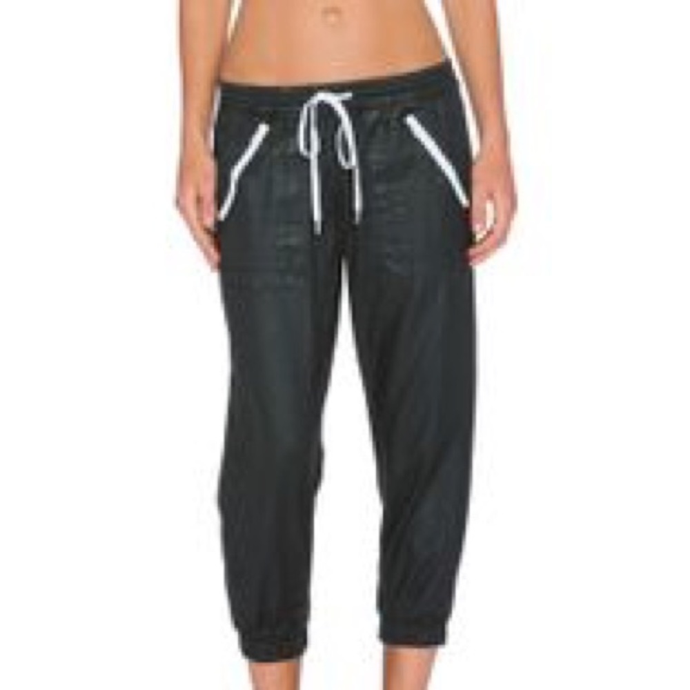 DWP brandy crop jogger in hydro gloss